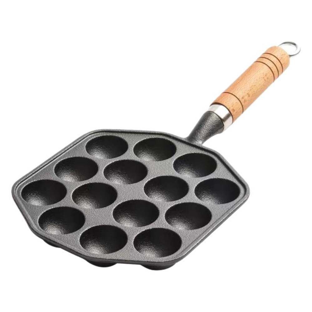 Takoyaki Grill Plate - Sartén de hierro fundido para hacer
