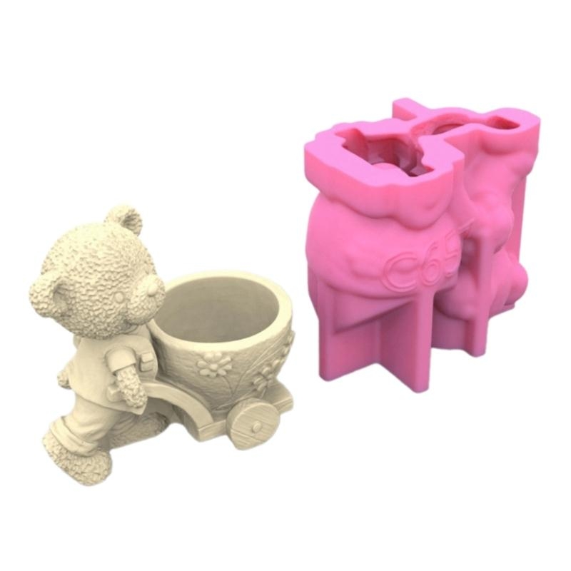 91AC Cartoon Bear Potas flores - Potsticker Mold reseña y precio