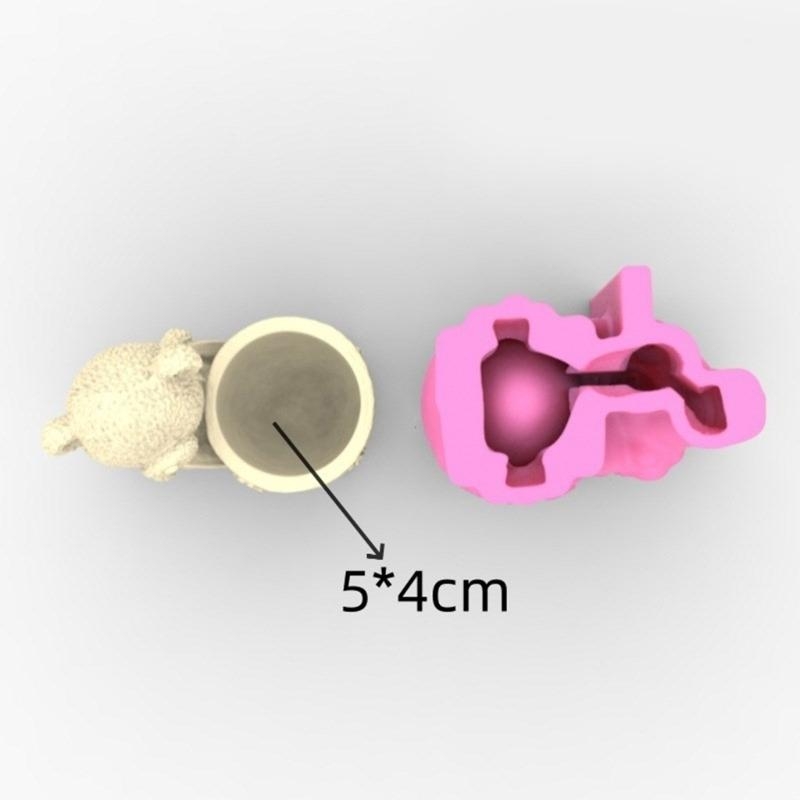 91AC Cartoon Bear Potas flores - Potsticker Mold reseña y precio