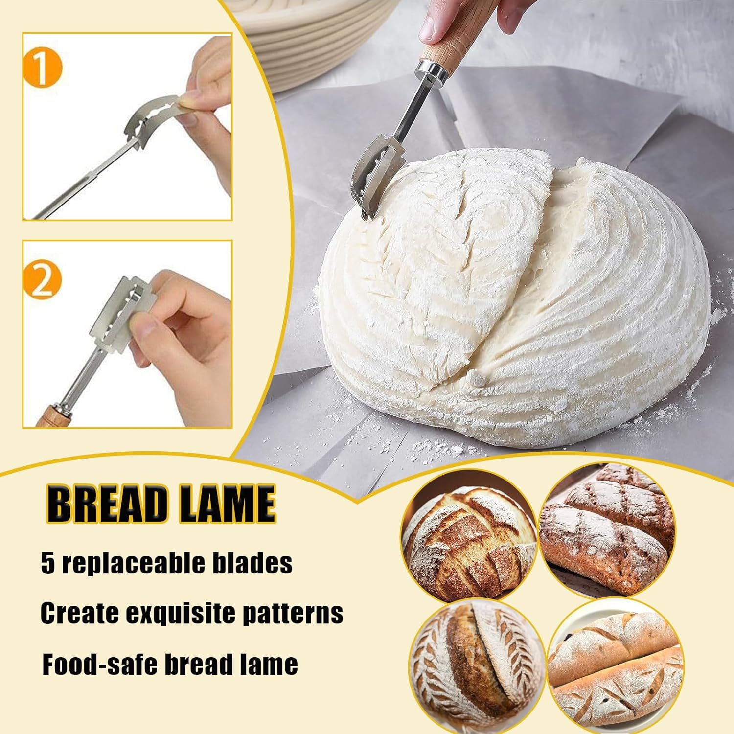 Suministros para hornear pan d - Danish Pancake Pan reseña y precio