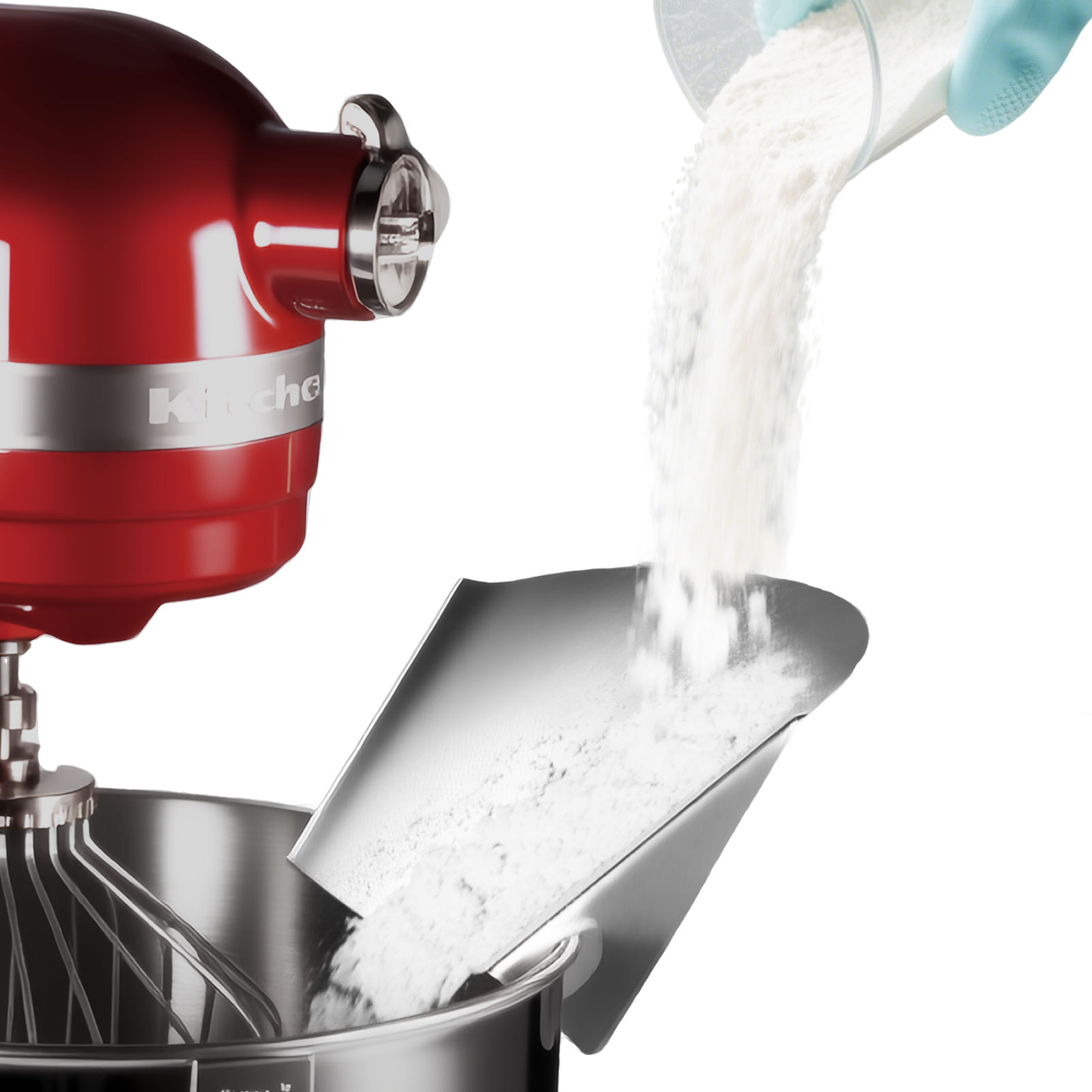 Protector basculante de acero  - Kitchenaid Mixer Hand Mixer reseña y precio