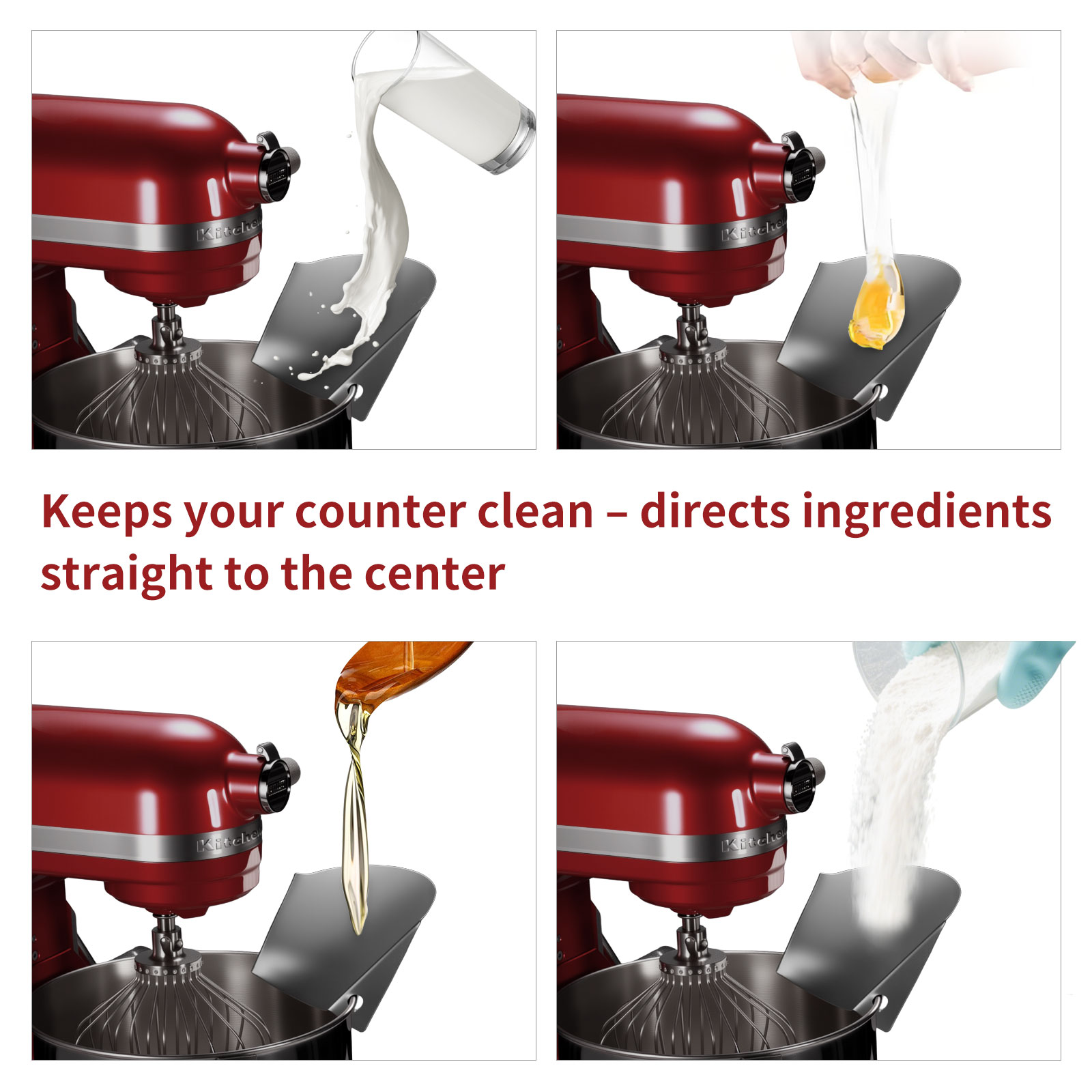 Protector basculante de acero  - Kitchenaid Mixer Hand Mixer reseña y precio