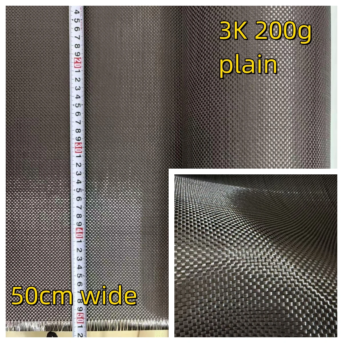 Tela de Fibra de Carbono Real  - Crepe Pan Carbon reseña y precio