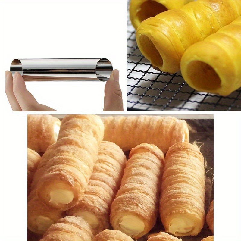 Moldes para cannoli de acero i - Danish Pancake Pan reseña y precio